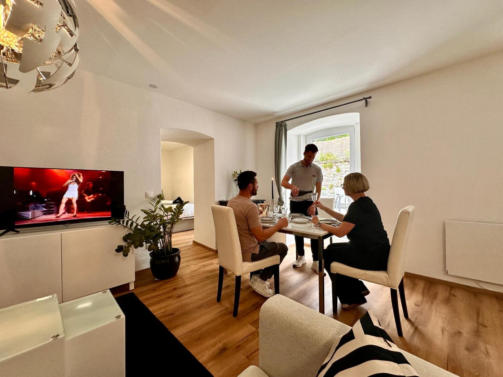 Schoene Ferienwohnung Schottwien Exteriör bild