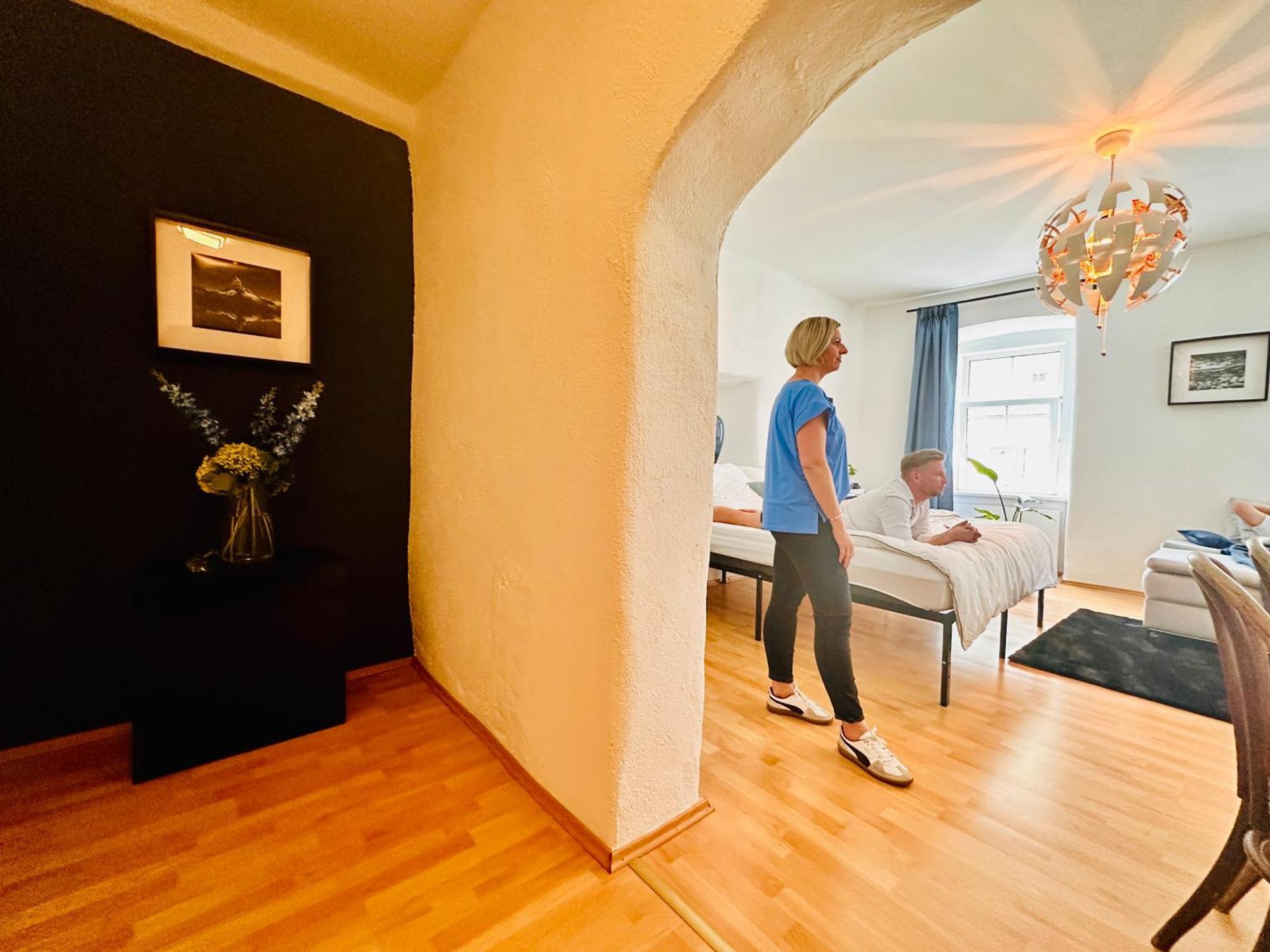 Schoene Ferienwohnung Schottwien Exteriör bild